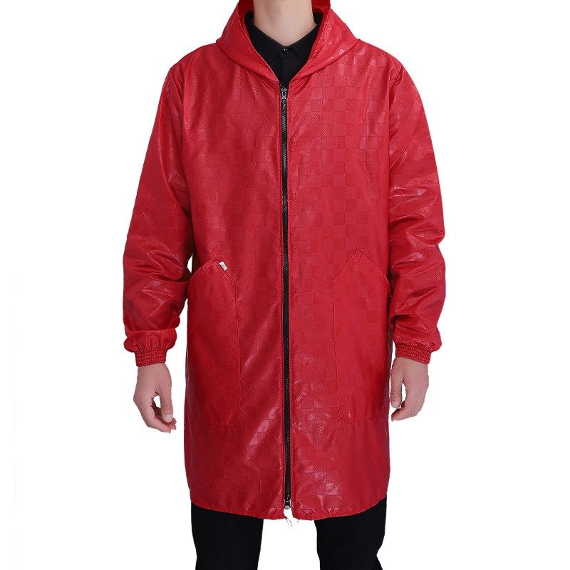 新款仿皮防水防油男女罩衣工作服劳保汽修养殖场搬运长袖围裙大褂,家庭/个人清洁工具,围裙,淘宝优惠券,粉丝福利购,淘宝优惠卷