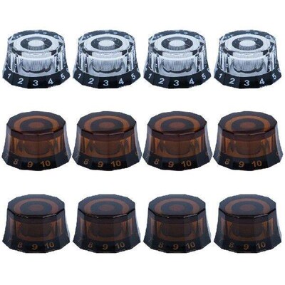 4 Pcs Electric Guitar Knobs Lampshade Style Electric Guitar