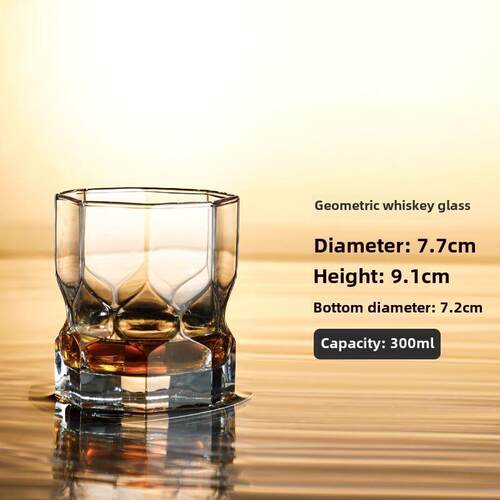 lead-free wine whiskey glass home beer glass cup set europea