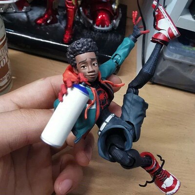 Sv Action Miles Morales Action Figure Collection Sentinel Sp