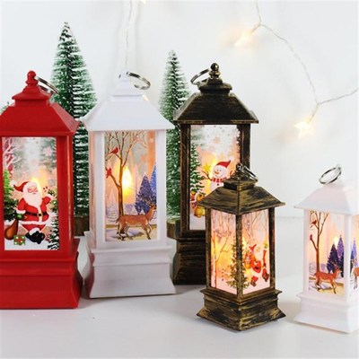 Christmas Wind Lamp Candle Table Lamp Small Night Lamp gifts