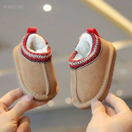 2025 Winter Baby Toddler Boots Warm Non-Slip Snow Boots for