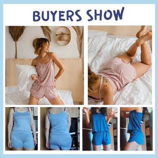 Summer Pajamas Woman Sleepwear Short Set Pajamas Pajama Set