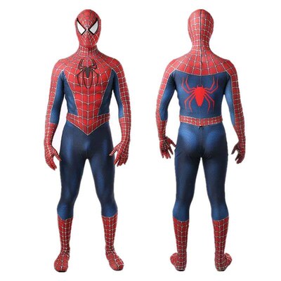 Superhero Spandex Costume Cosplay 3D Zentai Full Bodysuit Ha