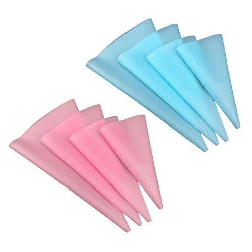 4pcs Confectionery Bag Silicone Icing Piping Cream Pastry
