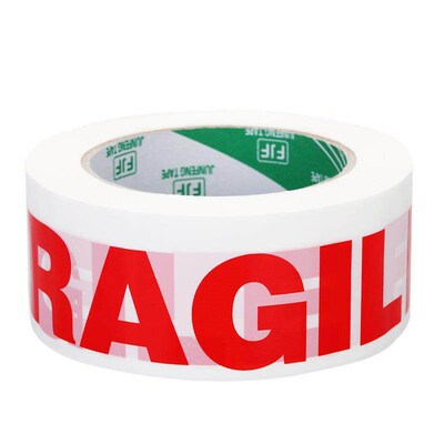[agu] fragile english warning tape box packing tape custom