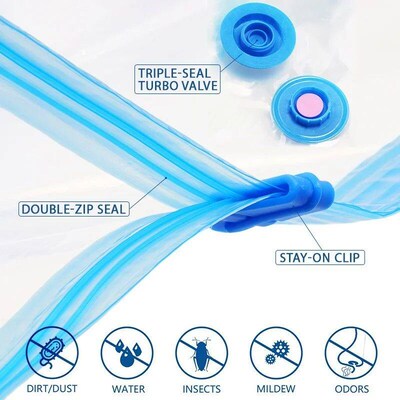 Vacuum Storage Bags Wardrobe Organizer Vacuum Seal Bag Space