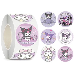 sanrio sticker roll kuromi melody cinnamonroll stickers贴纸