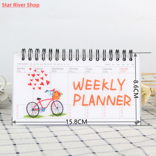 Kawaii Weekly Planner Notebook Journal Agenda 2023 2022 Cure