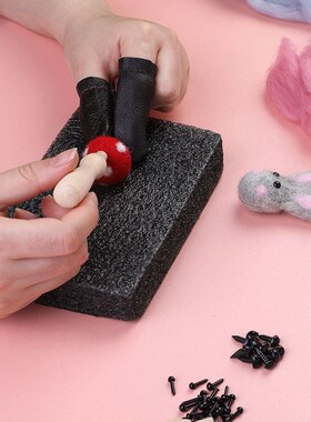 30 Colors Wool Felting Kit Needle Felting Tools DIY Handle W