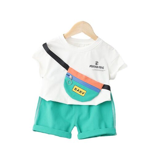 Childrens Sets TShirts Shorts Comfortable Summer 2Piece Sets