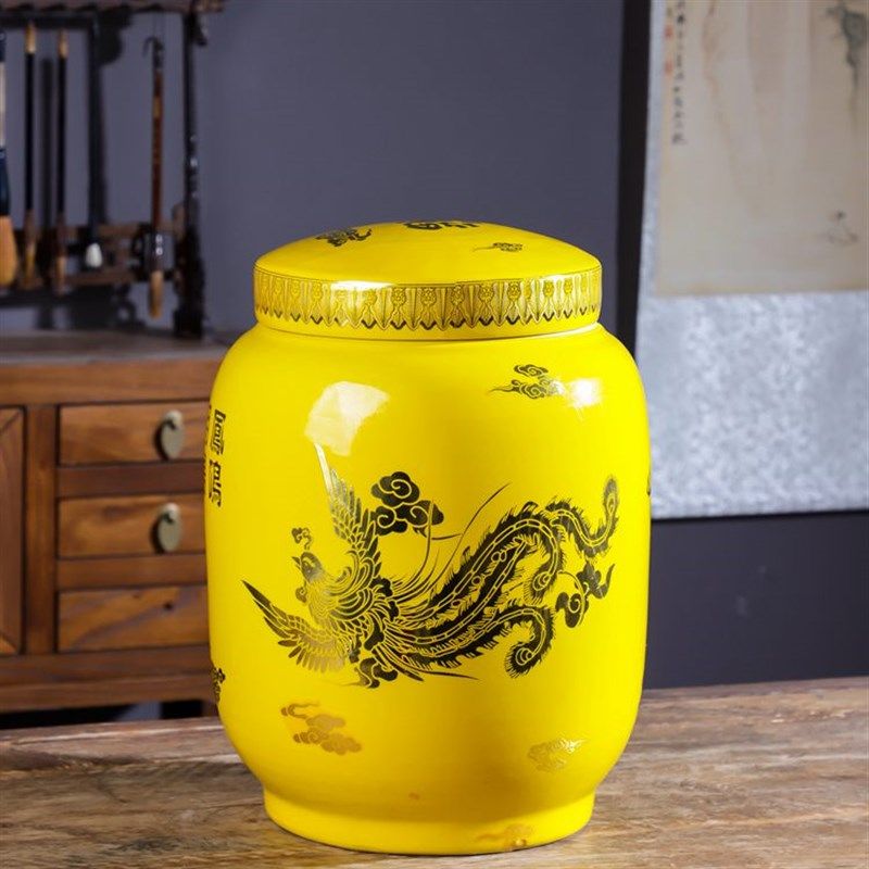 超大号骨灰坛骨灰罐高档骨灰盅骨灰盒青花陶瓷男士迁坟捡骨厘米,商业/办公家具,骨灰盒,淘宝优惠券,粉丝福利购,淘宝优惠卷