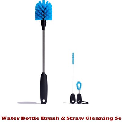 Water Bottle Brush Straw Cleaning Set Scrubbing Cleaner