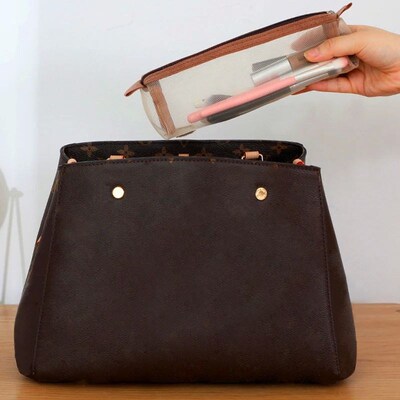 4pcs In 1 Travel Cosmetic Bag Ladies Foldable Nylon Bag Rope