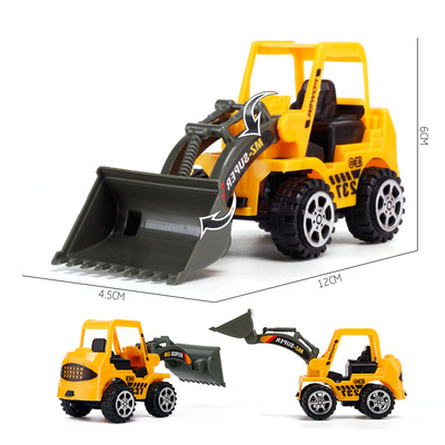 6 Styles /set Car toy Plastic Diecast Construction Engineeri