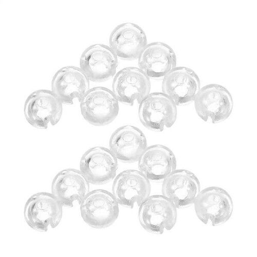 25pcs Bead Chain Holder Transparent Vertical Blind Stops