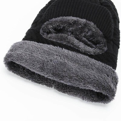 Soft  Great Wear Resistant Winter Cap Anti-shrink Winter