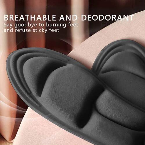 5D Massage Memory Foam Insoles Thickening Breathable Cushion