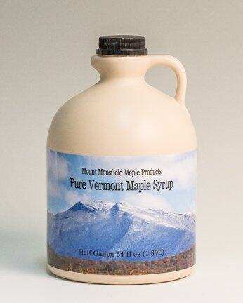 Mansfield Maple Pure Vermont Maple Syrup in Plastic