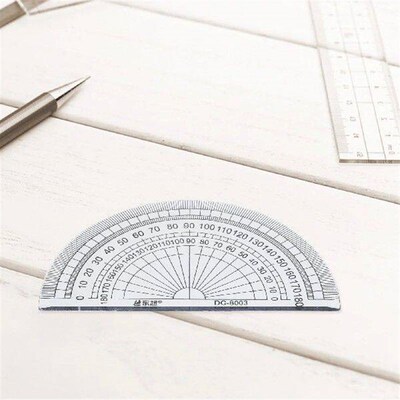20 Pcs Adjustable Protractor Flexible Students Rulers