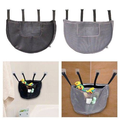 Mesh Bath Toy Organizer Bathroom Shower Net Bag for Kids