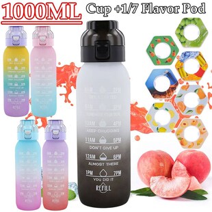 1000ml Fragrant Water Bottle with 1/7 Pods Air Scent Up Drin