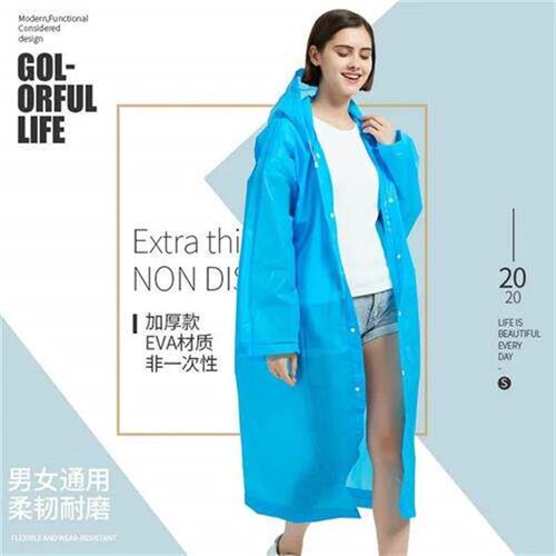 Its a raincoat with a raincoat all over it, a fashion rainc