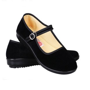 Spring Ladies Black Flats Ballerinas Mary Janes Casual Women