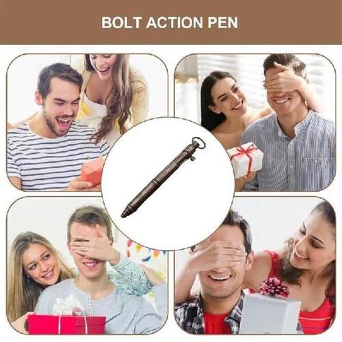 Luxury Bolt Action Ballpoint Pen Solid Brass For Writing