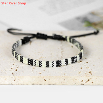 Bohemia Embroidery Woven Anklets Surfer Beach Anklet Set for