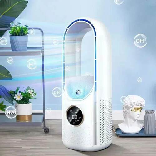 Portable mini air conditioner USB air cooler bladeless elect