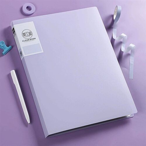 A4 Size Heavy Duty Art Porfolio Binder 30 Page Pockets,  Dis