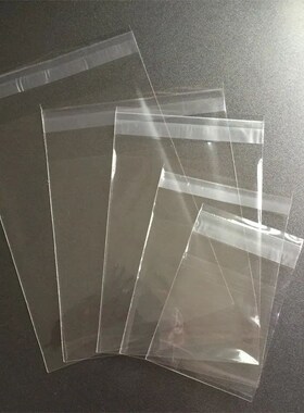100pcs/lot 5 Size Transparent Cookie Packaging Bags Self-adh