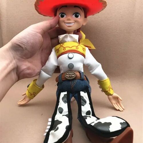 Toy Story 4 Talking Woody Buzz Jessie Rex Action Figures Ani