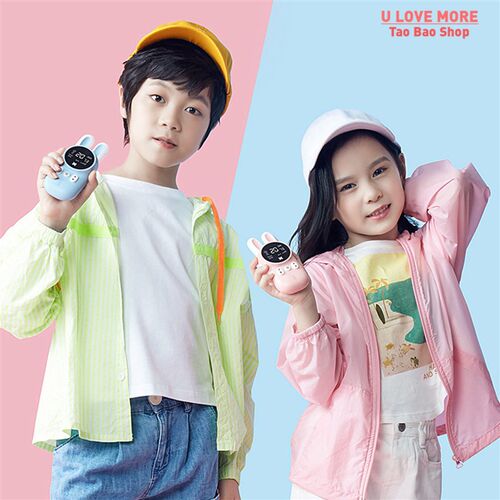2 Pack Childrens Walkie Talkie Two-Way 3KM Wireless Set Min