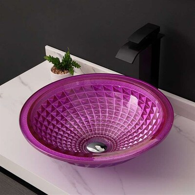 glassvesselsink crystal glass art wash basin sprinkling shop