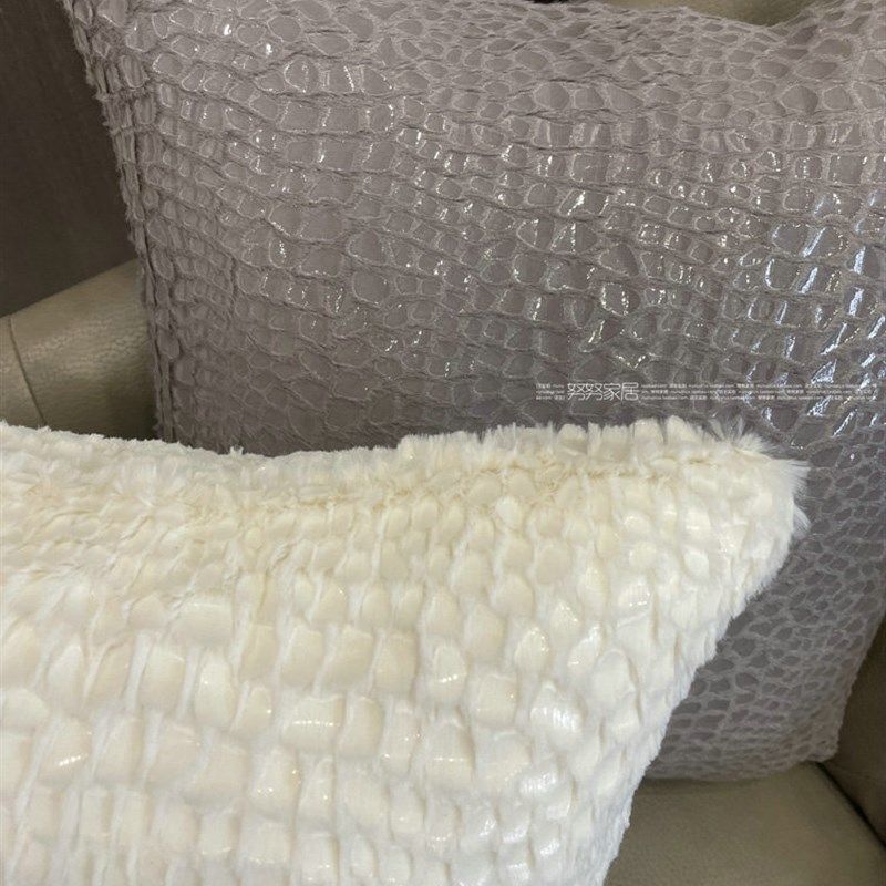 奢华水晶短毛 bling样板房时尚感欧式抱枕靠垫,居家布艺,靠垫/抱枕,淘宝优惠券,粉丝福利购,淘宝优惠卷