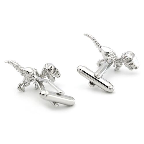Dinosaur Cuff Links For Men Animal Design Quality Brass Mate