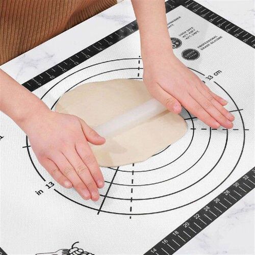 Silicone Pastry Mat Extra Thick Non Stick Large Baking Mat