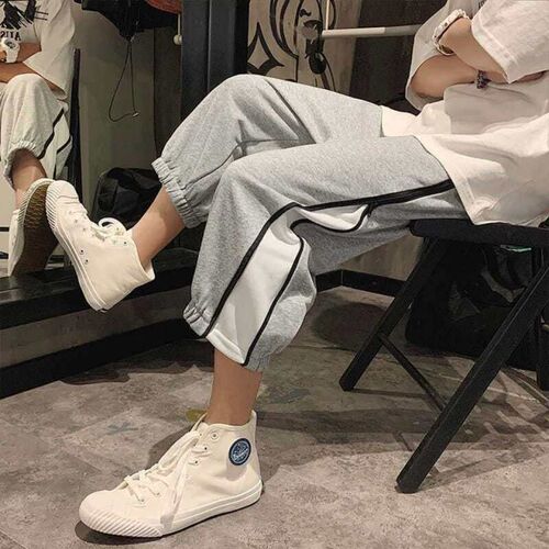 Casual Shorts Mens Summer Thin Seven-point Pants Straight-l