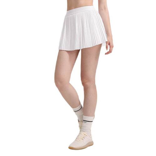 Yoga exercise pleated skirt for women, elastic and