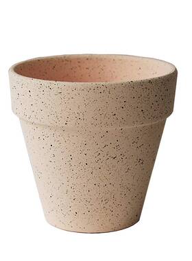 Desktop green plant red pottery pot large diameter clay pot