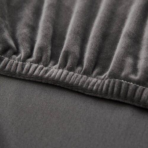 Thick Velvet Sofa Cover Solid Color Sofa Cushion Cover Elast