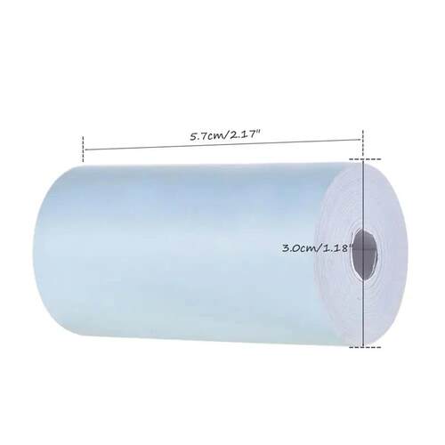 58mm Mini Printer Thermal Photo Paper Label Color er Self-ad