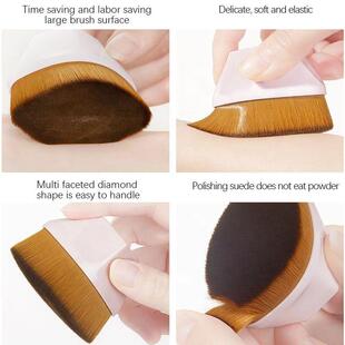 Six Corners Makeup Brush Kabuki Flawless Foundation Brush Fo