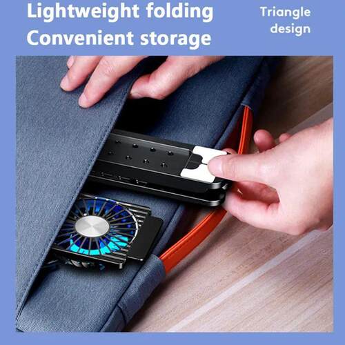 New Laptop Cooler Base Stand Foldable Laptop Cooling Pad Por
