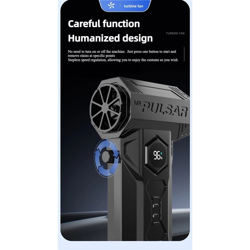 Air Blower X11 Super Powerful 990000RPM Compressed Air Duste - 实物图