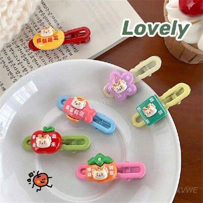 1~4PCS Forehead Hairpin Super Cute New Year Atmosphere