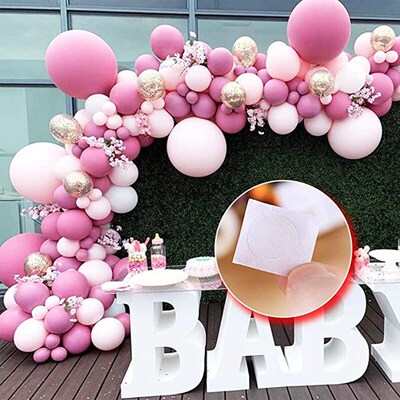 100Points Balloon Attachment Glue Dot Attach Balloons To Cei