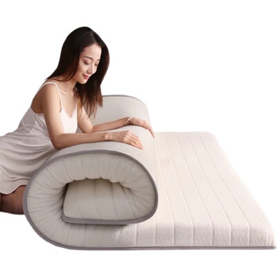 Natural latex mattress topper pad 10cm memory foam sponge